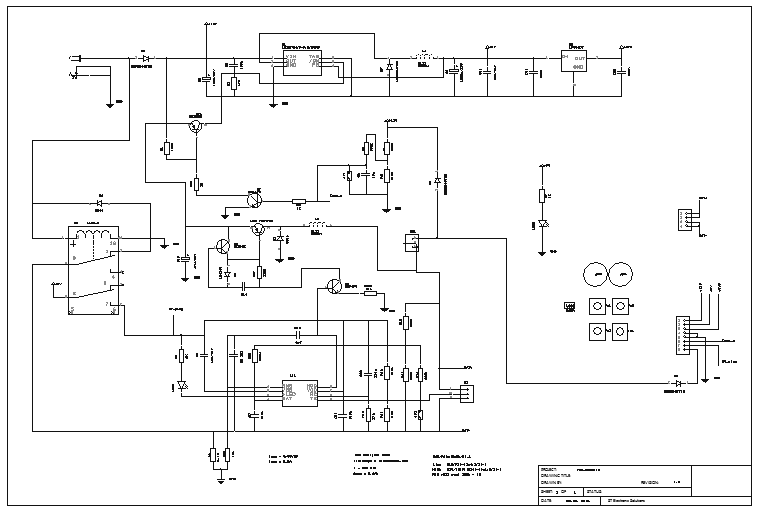 elektronické schema